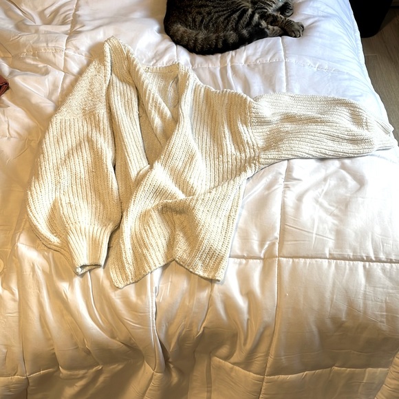 Cardigan blanc très doux - Picture 1 of 3